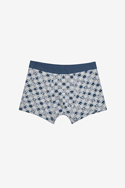 Penti Boy - Croco Patterned 2-Piece Colorful Boxer Set