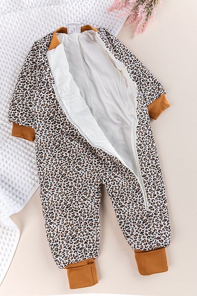 Babymod Fiber Filled 2.5 Togleopard Patterned Children's Sleeping Bag