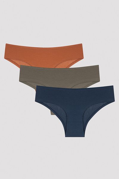 Penti Pachet de 3 chiloți Hipster Slip de toamnă