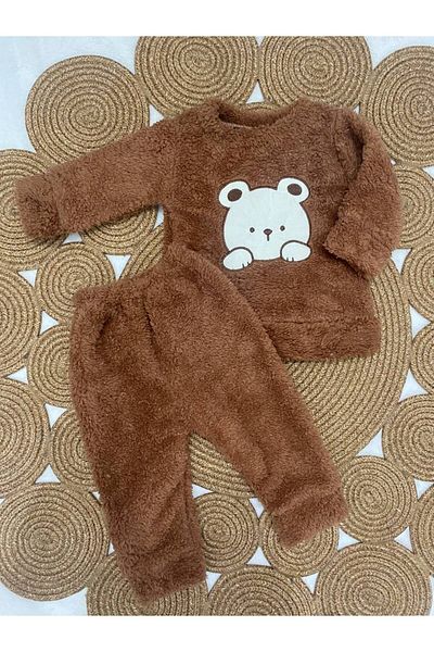 Limoon Plush Fleece Baby Teddy Bear Tracksuit Set