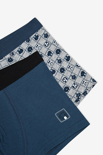 Penti Boy - Croco Patterned 2-Piece Colorful Boxer Set