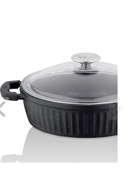defnesare Evmutfak Taç Valeriya 28 Cm Basık Pilav Tenceresi