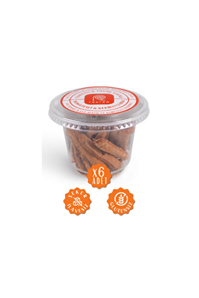 recrea snacks 6 Adet Glutensiz Domatesli ve Kekikli Çubuk