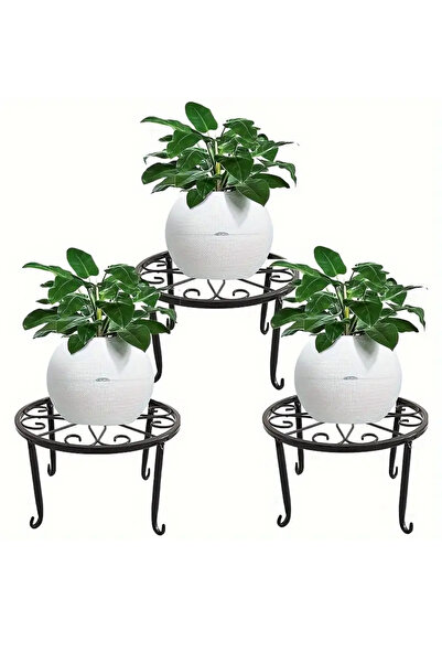 KL HOME 3'lü Set Mini Aşk Saksı Tutucular Vintage Tarzı, Iç Ve Dış Mekan (3 A...