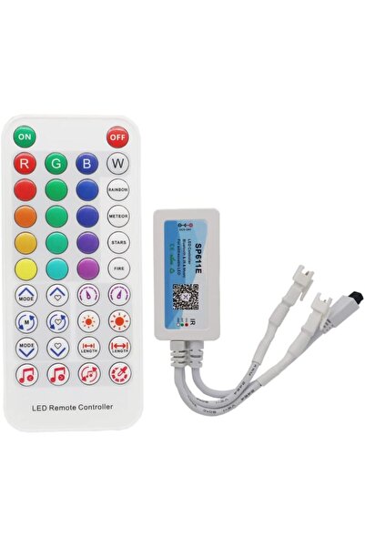 RGB SP611-E KONTROLCÜ (Kumanda+ Bluetooth) +USB POWER KABLO