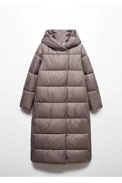 MANGO Woman Kruvaze kapitone anorak