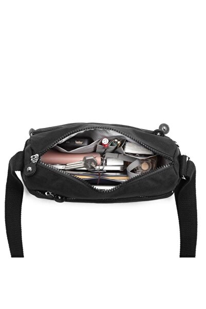 SMART BAGS Geantă de damă Jeans Blue - Poștaș de dimensiuni mici 1006