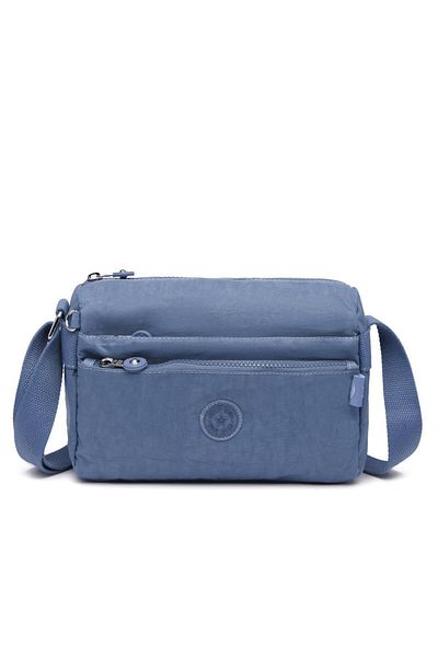 SMART BAGS Geantă de damă Jeans Blue - Poștaș de dimensiuni mici 1006