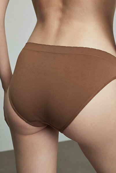 Penti Kahverengi Nu Basic Slip Külot