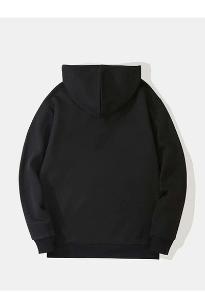 Merkür Store Unisex Μαύρο Anime Jujutsu Kaisen Hoodie Hoodie Oversize Φούτερ