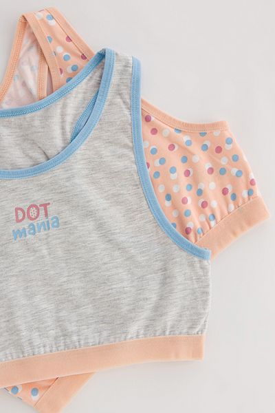 Penti Multicolored Teen Dot Mania 2-pack Sports Tank Top