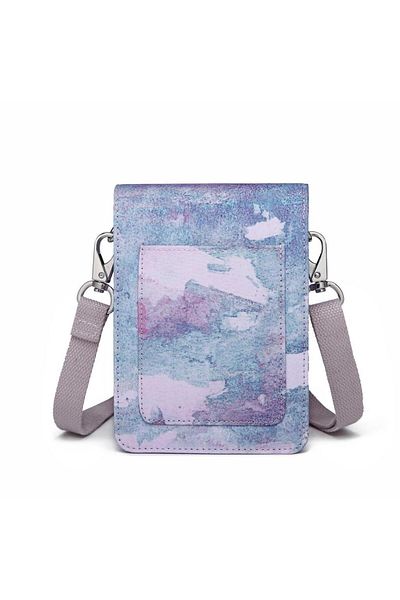 SMART BAGS Small Phone Holder Women's Bag Crinkle Fabric 3173