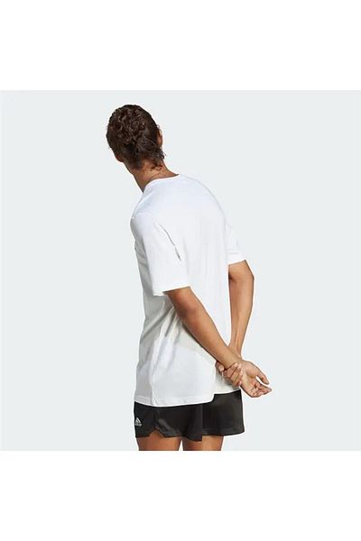 adidas Μπλουζάκι Essentials Single Jersey με κεντημένο μικρό λογότυπο