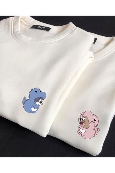 Moda Glo Сладкият костюм на двойката Том и Джери