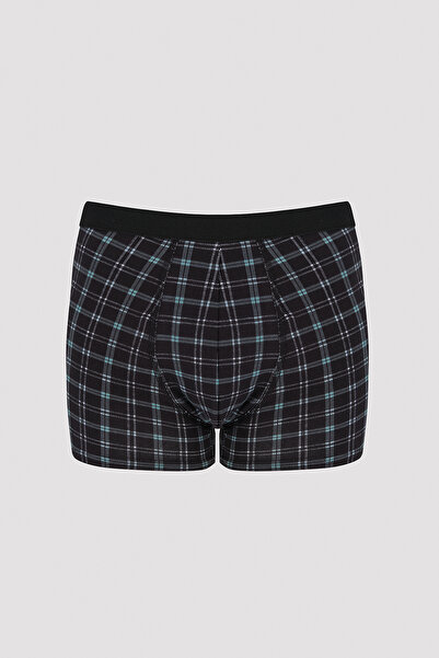 Penti Tartan Desenli 3 lü Boxer