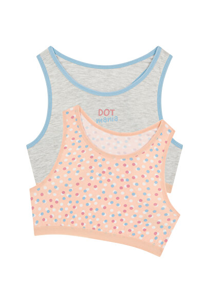 Penti Multicolored Teen Dot Mania 2-pack Sports Tank Top
