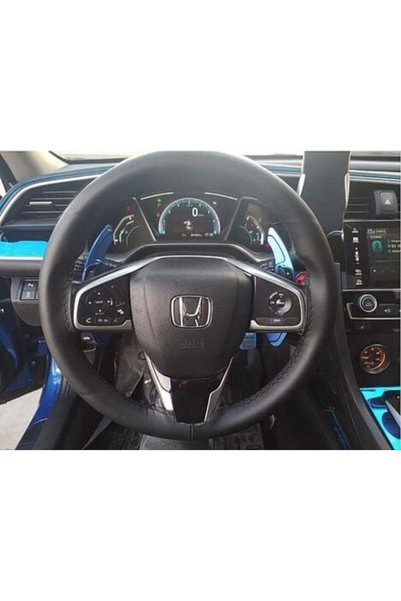 Generic Brand Honda Civic Fc5 2016-2020 Paddle Shift Blue (F1 Gear Shift Pedal)