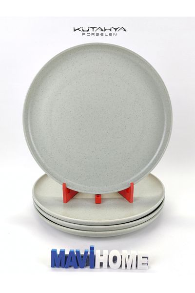 Kütahya Porselen Moderna Series - 27 cm Serving Plate, 4 Types
