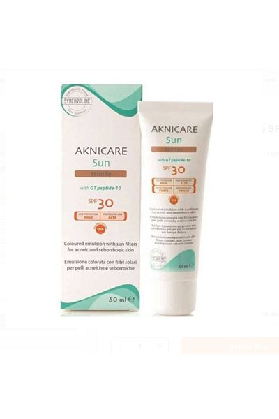 SYNCHROLINE Aknicare Sun Teintee Spf 30 50 ml Colored Sunscreen