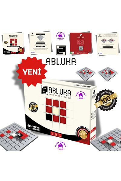 Curious&Genius Abluka Tournament Box Game - a Box Game Where Strategy, Carnage Gift Excitement and Fun Meet