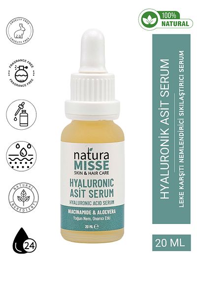 NaturaMisse Hyaluronic Acid Serum Anti-Blemish Wrinkle Care Skin Equalizer Anti-aging Moisturizing Serum