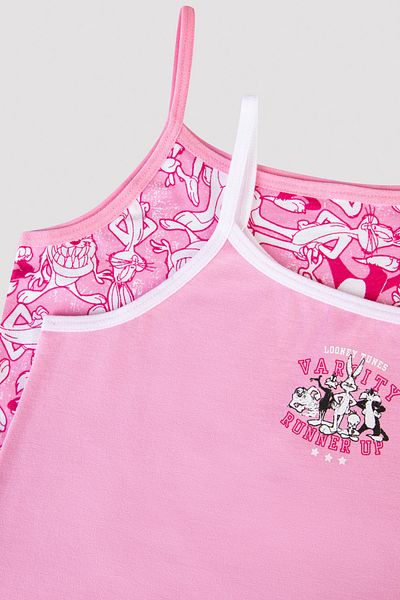 Penti Girl's Looney Tunes Printed 2-Piece Undershirt