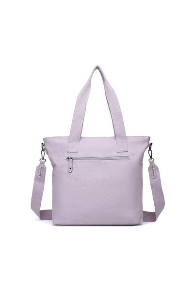 SMART BAGS Geantă de umăr pentru femei din țesătură canvas exclusivă 1308