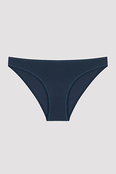 Penti Mavi Haze Dantel Detaylı 3lü Slip Külot