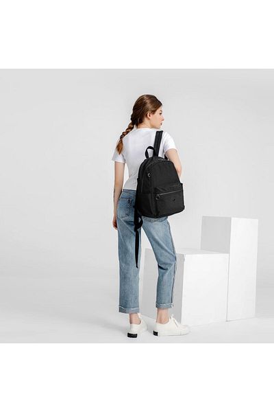 SMART BAGS Γυναικείο Σακίδιο Πλάτης Nano Metallic Fabric 3086 Dark Grey