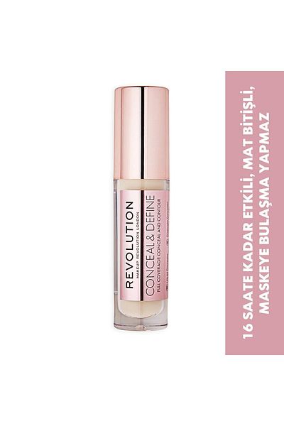 Revolution Lasting for Day - Intense Pigmentation, Smoothing, Matte Finish Concealer - C2 Eleg.1946