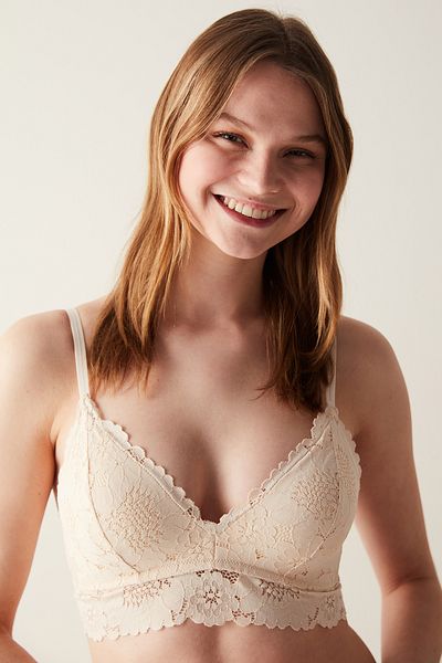 Penti Σουτιέν Alessa Lace Lace Beige