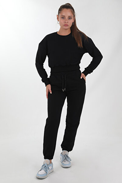 ZERO NECK THREE YARN WOMEN'S TRACKSUIT