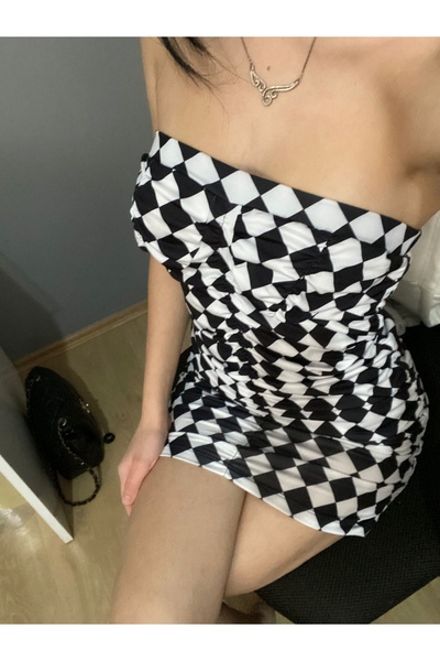 SiaLess Lingerie Rochie mini de seară Model nou Sexy lycra slim fit Fancy