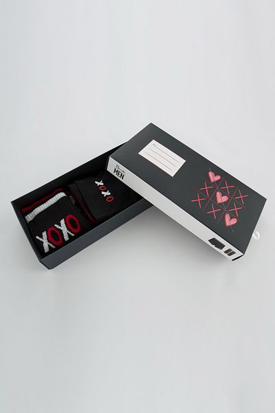 Penti Gift Dark Xoxo Boxer Socks Set