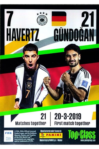 Panini Havertz - Gündogan Synergy Card