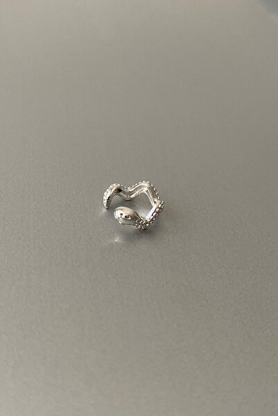 Jaida Moda Unisex Compression Non-Perforated Snake Pattern Steel Cartilage Earrings Ear Cuff