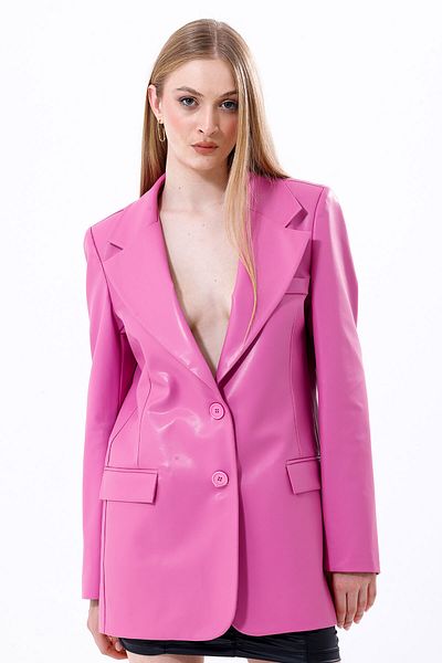Sense Jachetă din piele artificială fucsia - husă de buzunar, CKT33552