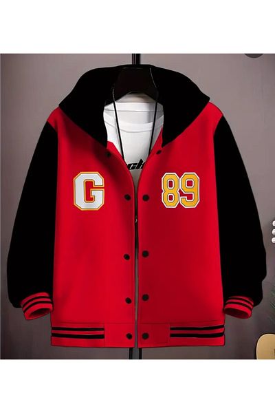 Cardee Unisex Hooded 3 Thread Kids College Jacket