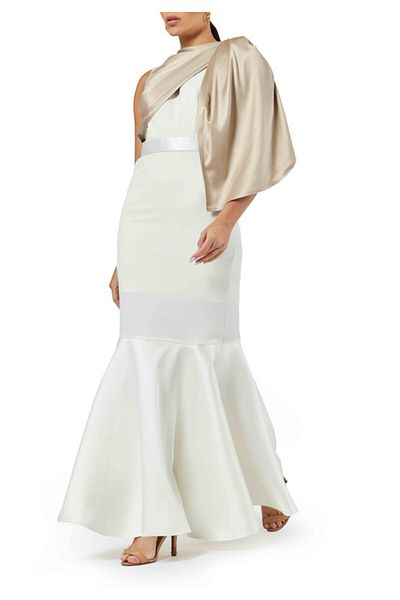 Amri Draped Mermaid Dress