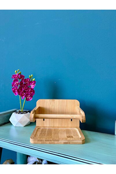 Luca Mia Suport pentru rola igienica din bambus 17x12x12 cm