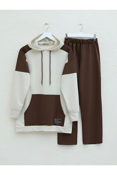 HİJABAYA Σετ Καγκουρό Τσέπη Δίχρωμο