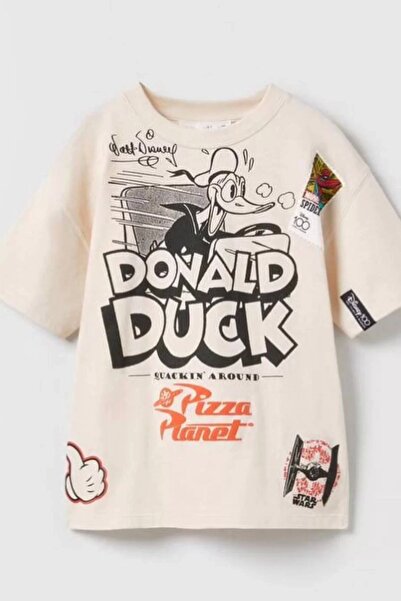 Generic Brand Kids Donald Duck Printed T-Shirt