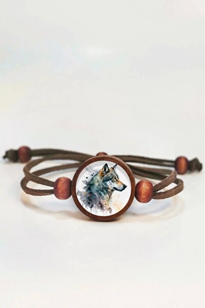 Tahtakolik Bozkurt Ahşap Bileklik