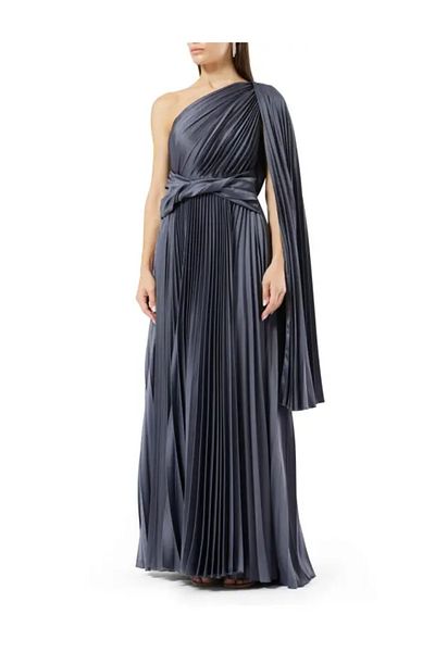 Amri Pleated Long Dress