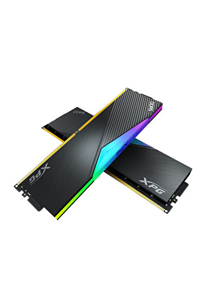 XPG ADATA AX5U6000C3016G-DCLARBK 32GB (2x16) 6000MHz DDR5 LANCER RGB BLACK PC Bellek