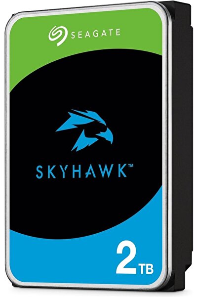 Seagate ST2000VX017 SKYHAWK 3.5" 2TB 256mb SATA 7/24 Harddisk