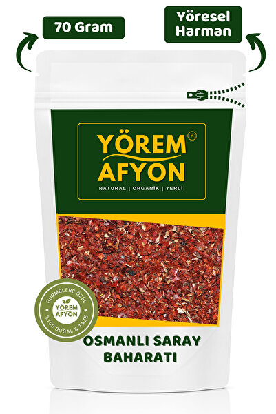 Gülçehre Yörem Afyon Yörelerine Özgü Baharat Harmanı Osmanlı Saray Baharatı | 70Gr.