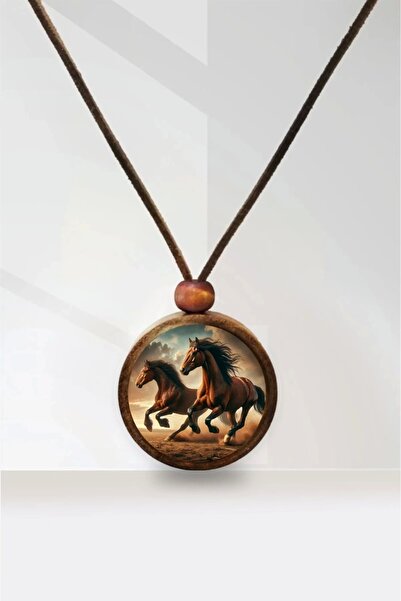 Tahtakolik قلادة خشبية للخيول الجري