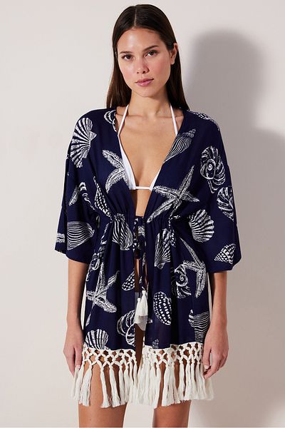 Penti Colorful Slashy Kimono - Various Patterns