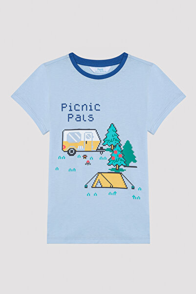 Penti Erkek Çocuk Camping Çok Renkli 2li Pijama Takımı
